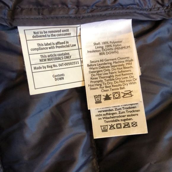 EDDIE BAUER Women's Charcoal Grey Quilted Down Hooded Parka 650 Size XXL - Picture 7 of 15